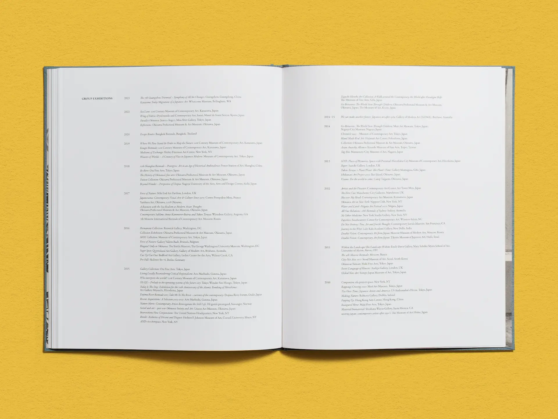 Yuken Teruya Selected Works 2001–2022